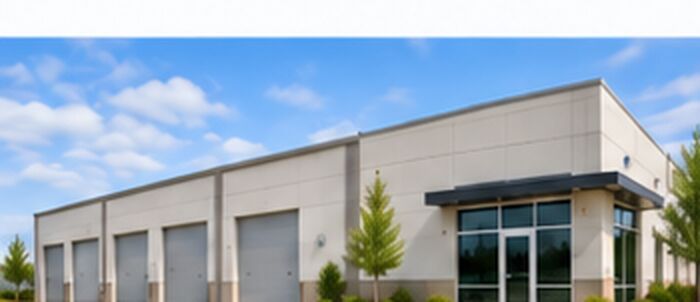 Small commercial industrial building
